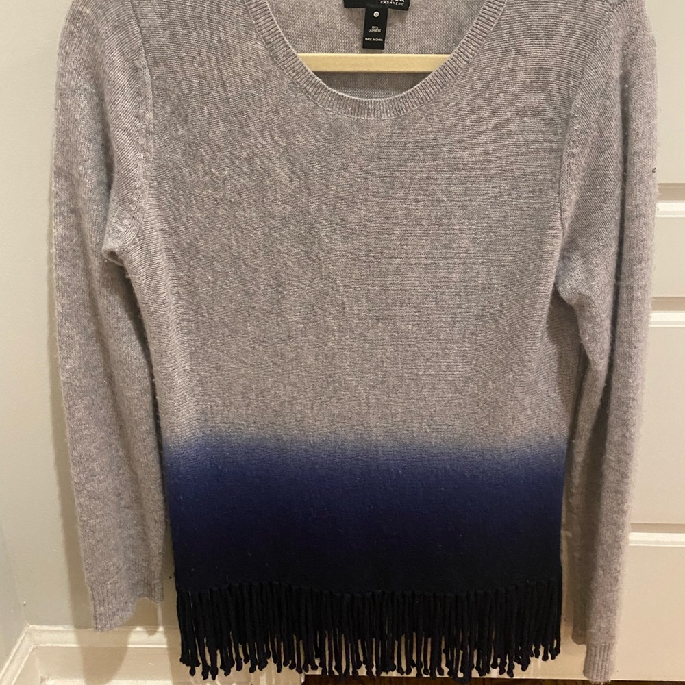 Aqua cashmere sweater